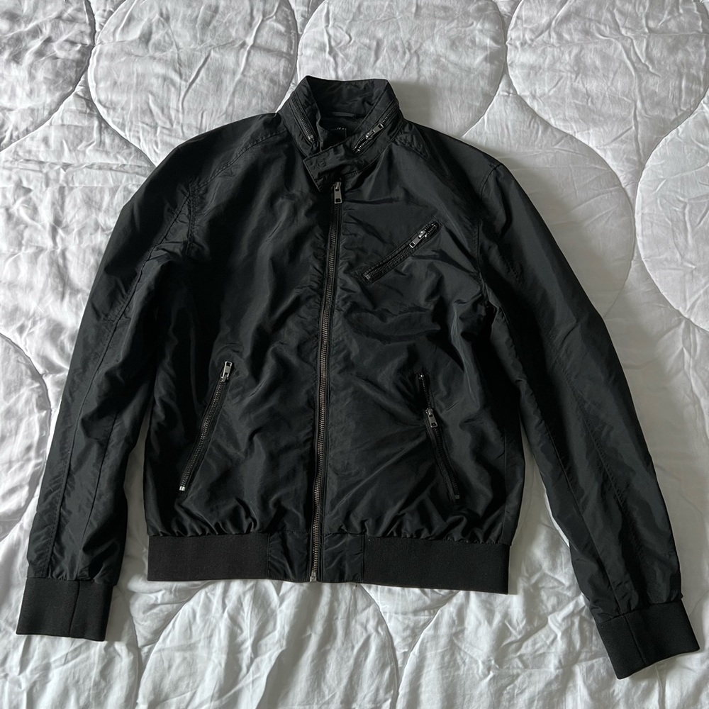 **SOLD** H&M Black Bomber Jacket